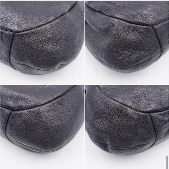 PRADA Black Cervo Leather Chain Bag - Picture 6 of 13